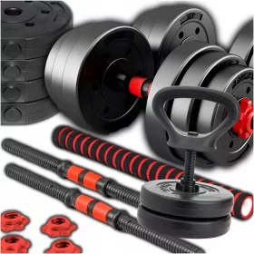    Haltere reglabile bituminoase 2x20KG + MREA = SET 40KG + KETTLEBELL