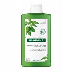   Șampon Klorane cu Urtică Organică Pentru Controlul Sebumului - 400 ml