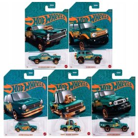 HOT WHEELS PERLA ŞI CROM SET DE 5 MAŞINI HOT WHEELS