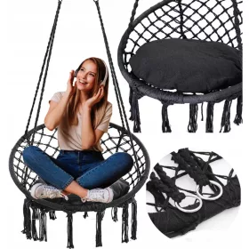    STORK'S NEST SWING BOHO SCAUN DE GRADINA SCAUN ATARAT CU PERNA