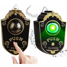    Ochiul ușă sonerie cu un singur ochi sunete sclipitoare decor ornament de halloween