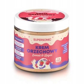  SUPERSONIC crema de ciocolata alba cu zmeura 160 g