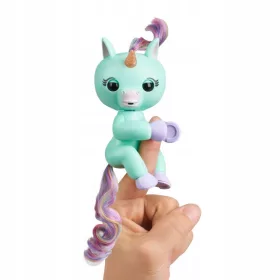   FINGERLINGS INTERACTIV UNICORN FINGER UNICORN Molly verde mentă