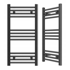  Radiator baie cu apa granit 273 W 400 x 800 mm negru