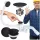 Sifon de baie Jano GL2026B click-clack cu preaplin, negru mat, curatare de sus