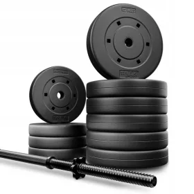  Barbell Trex Sport, bară dreaptă, 150 cm / 25 mm, 46 kg