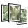Tablouri în Rame Elegante cu Ferigi Tropicale Tryptych - Decoratiune Rafinată