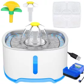  Adapator din plastic Springos cu fantana, 2500 ml