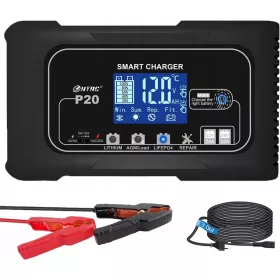    REDRESSOR BATERIE ÎNCĂRCĂTOR LCD 12V 24V 20A FUNCȚIE DE REPARARE BATERIE.