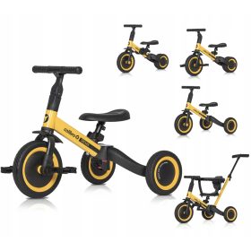    Bicicleta de echilibru Colibro Tremix UP 8" Portocaliu, Aur, Galben