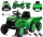  Tractor puternic cu baterie de 12V si remorca pentru copii, 2 MOTORE, 15000 rpm