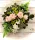 Buchet Elegant în Vas Rotund – Compoziție Florală Exclusivă și Personalizabilă