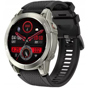  Manta Smartwatch GPS Ceas sport ACTIV X argintiu