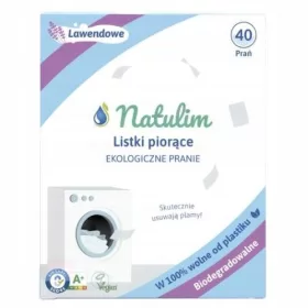    FRUNZĂ DE SPĂLARE NATULIM ECO, AROMAT FLORAL, BIODEGRADABLE, 40 DE SPĂLĂRI