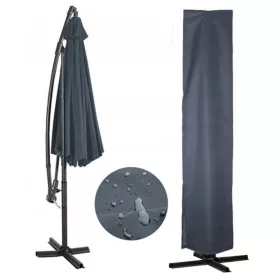   Husă Rezistentă pentru Umbrelă de Grădină - 192x44 cm, Negru