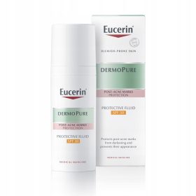   Cremă-fluid de Zi Eucerin DermoPure SPF 30 pentru Ten Acneic cu Pete Post-acnee, 50 ml