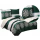 Set de Lenjerie de Pat ELWAY 200x220 cm, 100% Bumbac, Design Modern