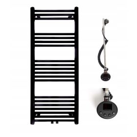  Radiator baie electrica scara TRM 1200x500 - 600W negru