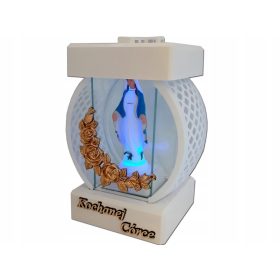    BUNICA GRITCH LANTERNA CERCUL RTN NETED NEGRU + FIGURINA LED