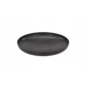  Focar de Gradina Fund Otel Negru 60cm