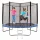  Trambulina de gradina 305cm scara de fitness plasa solida de siguranta 10ft