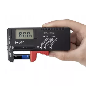  Tester baterie digitală AA AAA LCD 9V