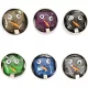  Set de 6 Chit Slime Magnetic Super Soft