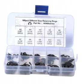  H-Easy Instalare 160 de piese E Clip de fixare