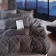 Set de Lenjerie de Pat din Bumbac Satinat Premium 160x200 cm, 3 Piese, Diverse Modele