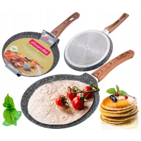  Tigaie pentru clătite Kamille, 24 cm, granit