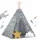  TIPI cort wigwam pentru copii TEEPEE Perne Lămpi Huse SET
