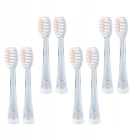    8x Pink BRUSH-BABY BabySonicPRO capete de periuță de dinți 1-6 ani înlocuire