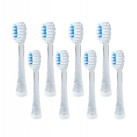    8x capete de periuță de dinți NENO Denti albastre pentru copii 1-6 de înlocuire
