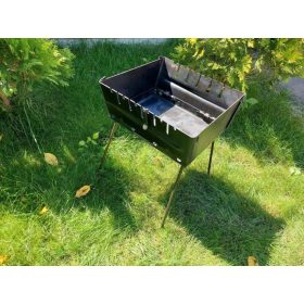  Gratar mangal cu carbune pentru 8 frigarui