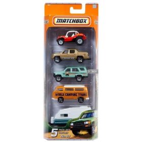    Matchbox Pachet de cinci mașini de jucărie, diferite tipuri