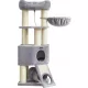  Stâlp de zgâriat înalt, pat, covorașe de zgâriat, stâlp de zgâriere, turn Feandrea 101 - 160 cm