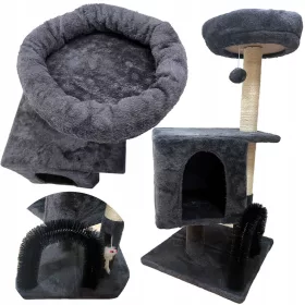    Casă pentru pisici Scrătător pentru pisici HC22159 Toy Ball Bed Tower Toc de joacă