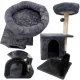  Casă pentru pisici Scrătător pentru pisici HC22159 Toy Ball Bed Tower Toc de joacă