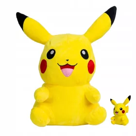    Mascota de pluș mare POKEMON PIKACZU 55cm Ursuleț Pikachu Jucărie de pluș