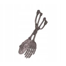  Clești pentru salată gri Halloween 28 cm