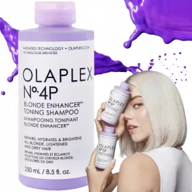    Olaplex No. 4P Șampon tonificant pentru intensificarea blondei 250 ml
