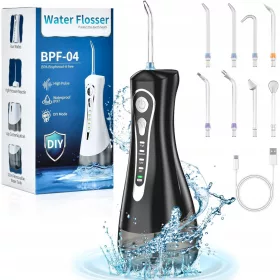    IRIGAREA DINȚILOR DENTAR FĂRĂ FĂRĂ 4 MODURI 320ML PUTERNIC 8 SFATURI