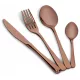  Set de tacâmuri Zwieger Vesper Coppery 24 piese Oțel lustruit, tăiat cupru
