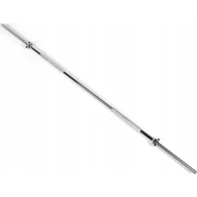  Bara din Oțel Zipro Cromată Dreaptă 150cm 28mm + Cleme