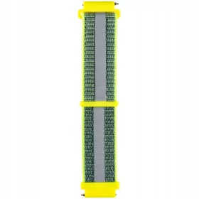   Curea din nailon reflectorizant verde Garett pentru ceas inteligent pentru copii 20 mm