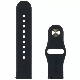    Curea Garett din silicon negru de 20 mm pentru ceasul inteligent Kids Nice PRO 4G