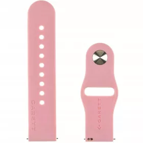    Curea Garett din silicon roz de 20 mm pentru ceasul inteligent Kids Nice PRO 4G