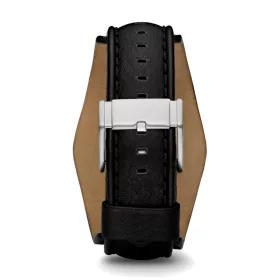  Curea neagră Fossil Coachman CH2564 de 22 mm