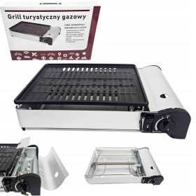  CARTUS GAZ GRIL SOBA PE GAZ SET PORTATIL TURISTIC 2xGAS