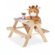  Set masa de picnic pentru copii din lemn de pin Relaxdays 10026031